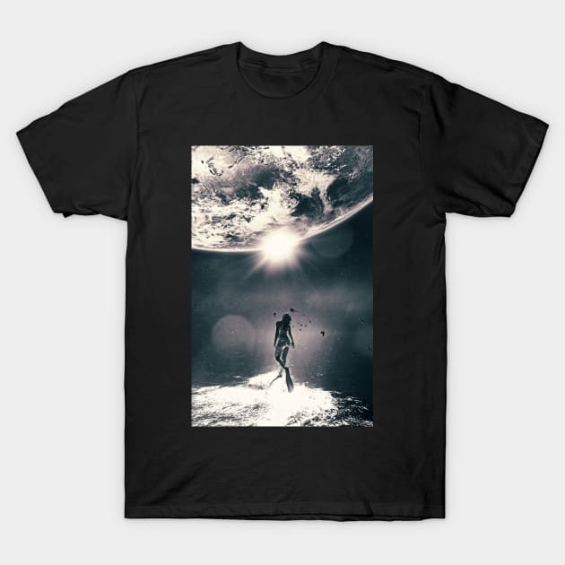 The Cosmic Dive T-Shirt by SeamlessOo